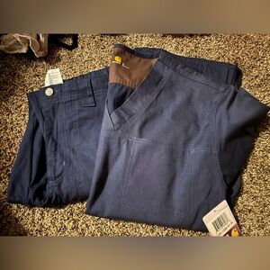 Carhartt Men's Dark Blue Cargo Pants